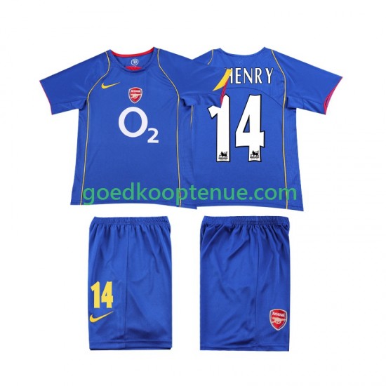 Uit Retro Tenue van Arsenal Thierry Henry 14 2005 Kind 2-13 jaar 2004 Korte Mouw Uit Retro Tenue van Arsenal Thierry Henry 14 2005 Kind 2-13 jaar 2004 Korte Mouw