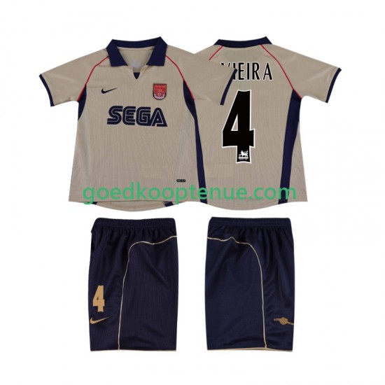 Uit Retro Tenue van Arsenal VIEIRA 4 2001 Kind 2-13 jaar 2002 Korte Mouw Uit Retro Tenue van Arsenal VIEIRA 4 2001 Kind 2-13 jaar 2002 Korte Mouw