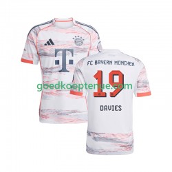 Uit Tenue van FC Bayern München Alphonso Davies 19 Heren 2025-26 Korte Mouw