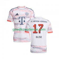 Uit Tenue van FC Bayern München Michael Olise 17 Heren 2025-26 Korte Mouw