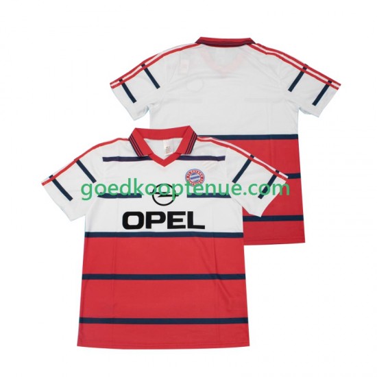 Uit Retro Tenue van FC Bayern München Heren 1998 1999 Korte Mouw