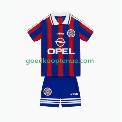 Thuis Retro Tenue van FC Bayern München 1995 1997 Kind 2-13 jaar Korte Mouw