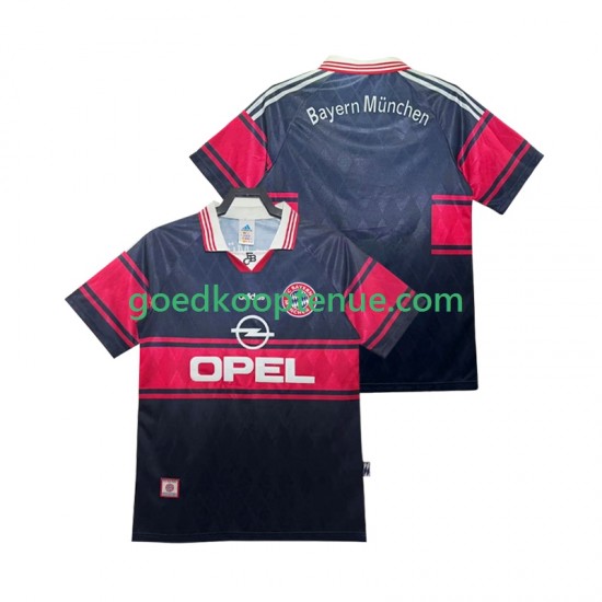 Thuis Retro Tenue van FC Bayern München 1997 Heren 1999 Korte Mouw