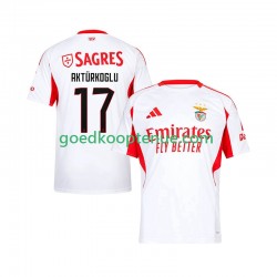 Uit Tenue van Benfica Kerem Akturkoglu 17 Heren 2025-26 Korte Mouw