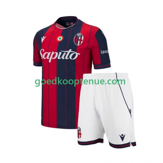 Thuis Tenue van Bologna Kind 2-13 jaar 2025-26 Korte Mouw