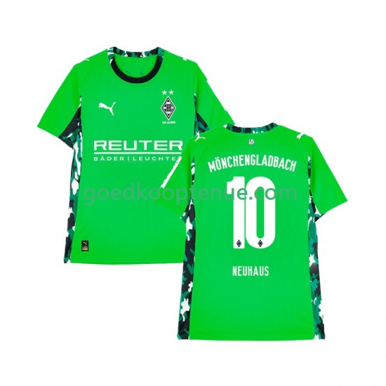Uit Tenue van Borussia Mönchengladbach Florian Neuhaus 10 Heren 2025-26 Korte Mouw