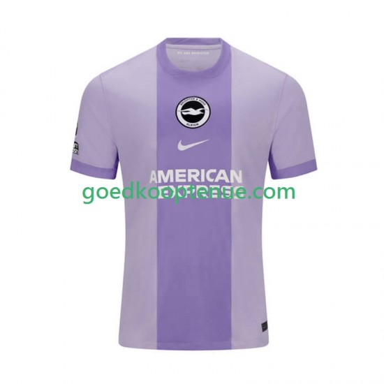 Uit Tenue van Brighton Hove Albion Heren 2025-26 Korte Mouw