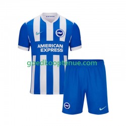 Thuis Tenue van Brighton Hove Albion Kind 2-13 jaar 2025-26 Korte Mouw