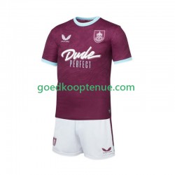 Thuis Tenue van Burnley Kind 2-13 jaar 2025-26 Korte Mouw