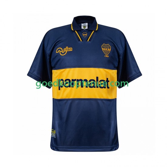 Thuis Retro Tenue van CA Boca Juniors Heren 1994 Korte Mouw