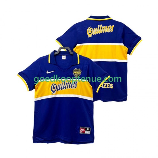 Thuis Retro Tenue van CA Boca Juniors 1997 Heren 1998 Korte Mouw