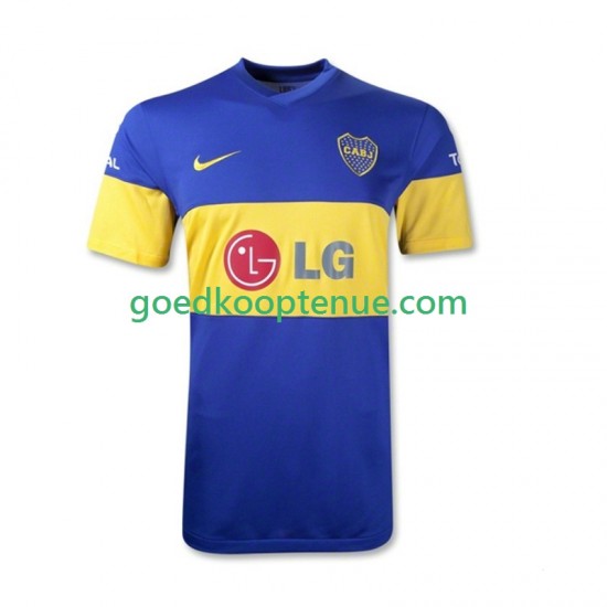Thuis Retro Tenue van CA Boca Juniors Heren 2011 Korte Mouw