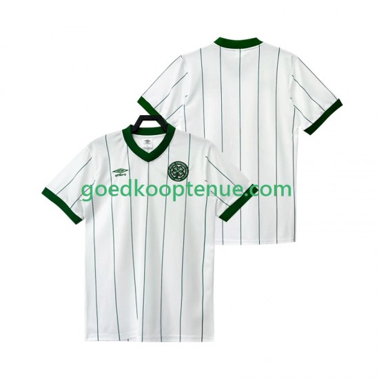 Uit Retro Tenue van Celtic FC 1982 1983 Heren Korte Mouw