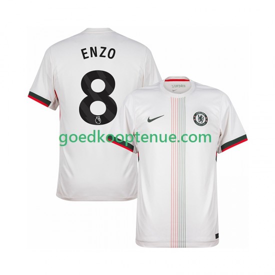 Uit Tenue van Chelsea Enzo Fernandez 8 Heren 2025-26 Korte Mouw