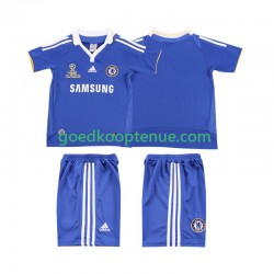 Thuis Retro Tenue van Chelsea 2007 Kind 2-13 jaar 2008 Korte Mouw