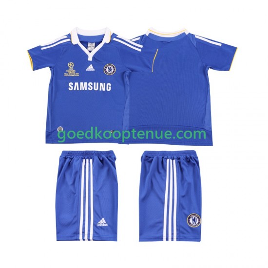 Thuis Retro Tenue van Chelsea 2007 Kind 2-13 jaar 2008 Korte Mouw Thuis Retro Tenue van Chelsea 2007 Kind 2-13 jaar 2008 Korte Mouw