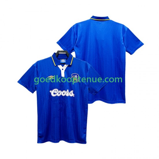 Thuis Retro Tenue van Chelsea 1995 1997 Heren Korte Mouw