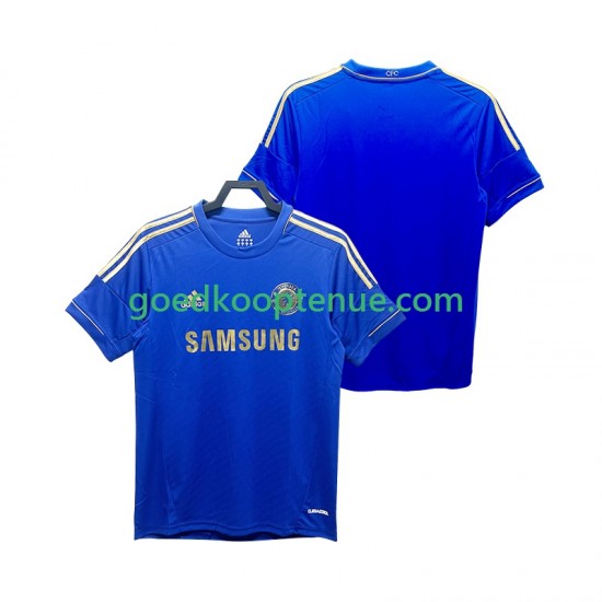 Thuis Retro Tenue van Chelsea 2012 2013 Heren Korte Mouw