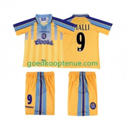 Uit Retro Tenue van Chelsea VIALLI 9 1995 1997 Kind 2-13 jaar Korte Mouw