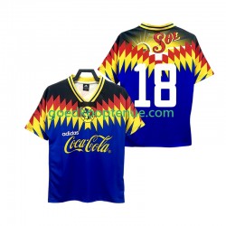 Uit Retro Tenue van Club América 18 1995 Heren Korte Mouw