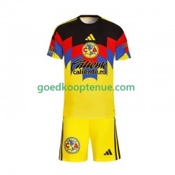 Thuis Tenue van Club América Kind 2-13 jaar 2025-26 Korte Mouw