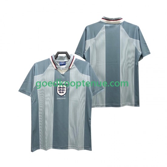 Uit Retro Tenue van Engeland 1996 Heren Korte Mouw