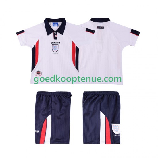 Thuis Retro Tenue van Engeland Kind 2-13 jaar 1998 Korte Mouw Thuis Retro Tenue van Engeland Kind 2-13 jaar 1998 Korte Mouw
