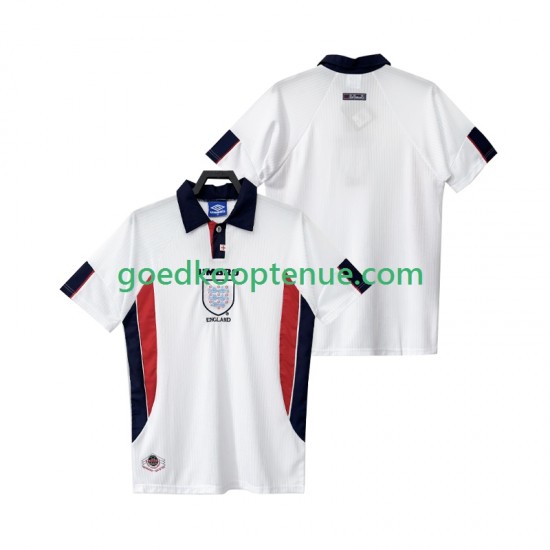 Thuis Retro Tenue van Engeland Heren 1998 Korte Mouw