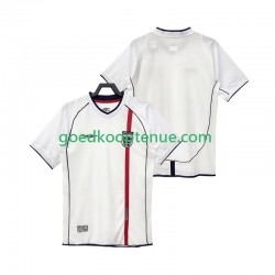 Thuis Retro Tenue van Engeland Heren 2002 Korte Mouw