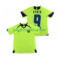 Uit Retro Tenue van FC Barcelona ETOO 9 2005 Heren 2006 Korte Mouw