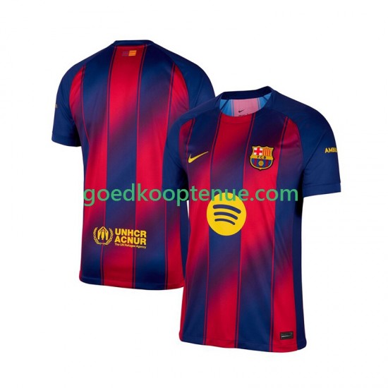 Thuis Tenue van FC Barcelona Heren 2025-26 Korte Mouw