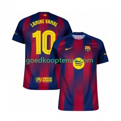 Thuis Tenue van FC Barcelona Lamine Yamal 10 Champions League Heren 2025-26 Korte Mouw