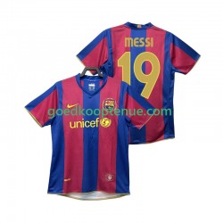 Thuis Retro Tenue van FC Barcelona Lionel Messi 19 2007 Heren 2008 Korte Mouw