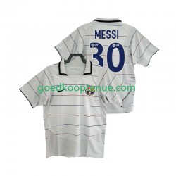 Uit Retro Tenue van FC Barcelona Lionel Messi 30 2003 Heren 2004 Korte Mouw