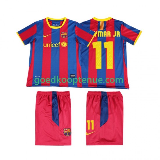 Thuis Retro Tenue van FC Barcelona Neymar JR 11 Kind 2-13 jaar 2011 2010 Korte Mouw Thuis Retro Tenue van FC Barcelona Neymar JR 11 Kind 2-13 jaar 2011 2010 Korte Mouw