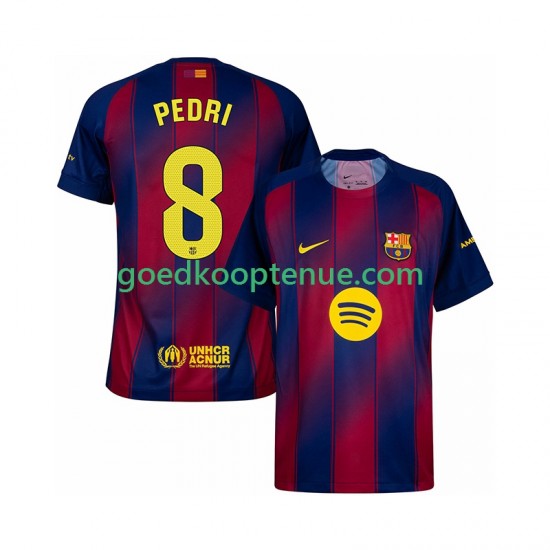 Thuis Tenue van FC Barcelona Pedri 8 Heren 2025-26 Korte Mouw