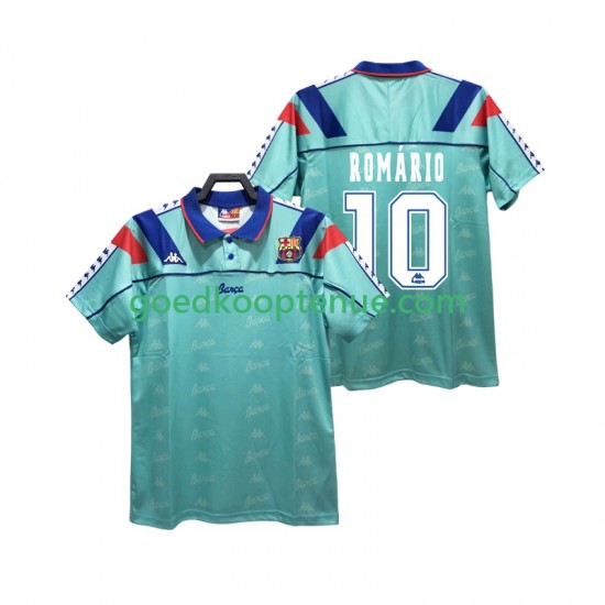 Uit Retro Tenue van FC Barcelona ROMARIO 10 1992 1995 Heren Korte Mouw Uit Retro Tenue van FC Barcelona ROMARIO 10 1992 1995 Heren Korte Mouw
