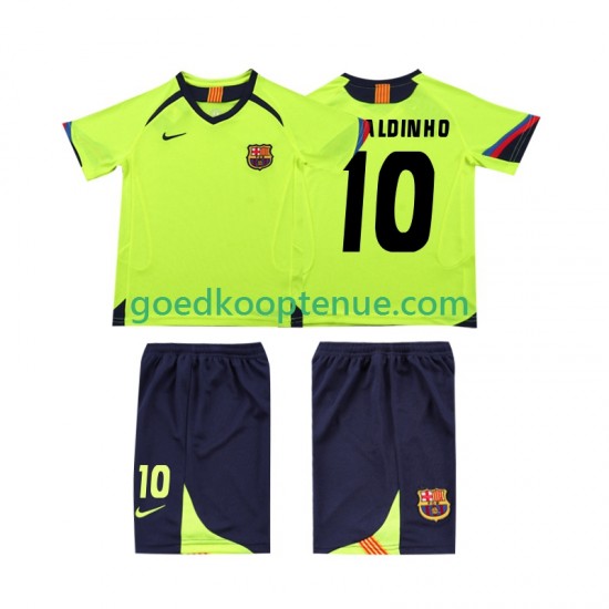 Uit Retro Tenue van FC Barcelona RONALDINHO 10 2005 Kind 2-13 jaar 2006 Korte Mouw Uit Retro Tenue van FC Barcelona RONALDINHO 10 2005 Kind 2-13 jaar 2006 Korte Mouw