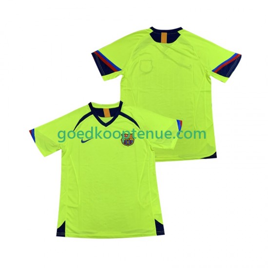 Uit Retro Tenue van FC Barcelona 2005 Heren 2006 Korte Mouw