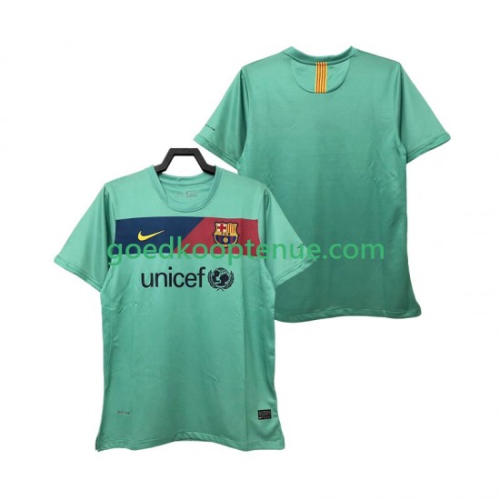 Uit Retro Tenue van FC Barcelona Heren 2011 2010 Korte Mouw