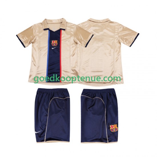 Uit Retro Tenue van FC Barcelona 2001 Kind 2-13 jaar 2002 Korte Mouw Uit Retro Tenue van FC Barcelona 2001 Kind 2-13 jaar 2002 Korte Mouw
