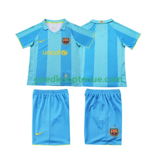 Uit Retro Tenue van FC Barcelona 2007 Kind 2-13 jaar 2008 Korte Mouw Uit Retro Tenue van FC Barcelona 2007 Kind 2-13 jaar 2008 Korte Mouw