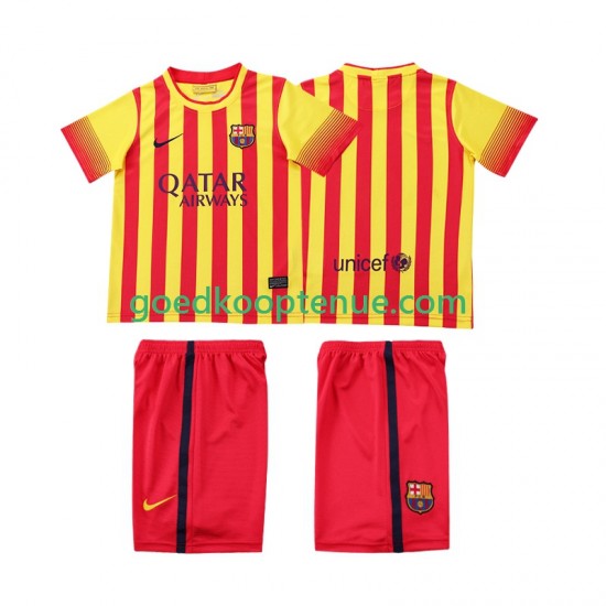 Uit Retro Tenue van FC Barcelona 2013 2014 Kind 2-13 jaar Korte Mouw Uit Retro Tenue van FC Barcelona 2013 2014 Kind 2-13 jaar Korte Mouw