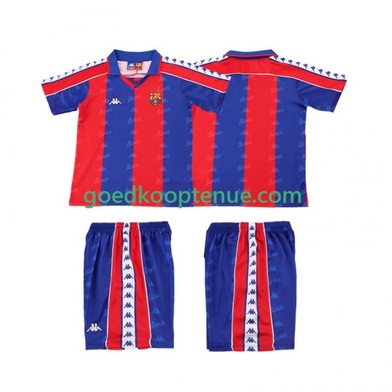 Thuis Retro Tenue van FC Barcelona 1992 1995 Kind 2-13 jaar Korte Mouw Thuis Retro Tenue van FC Barcelona 1992 1995 Kind 2-13 jaar Korte Mouw
