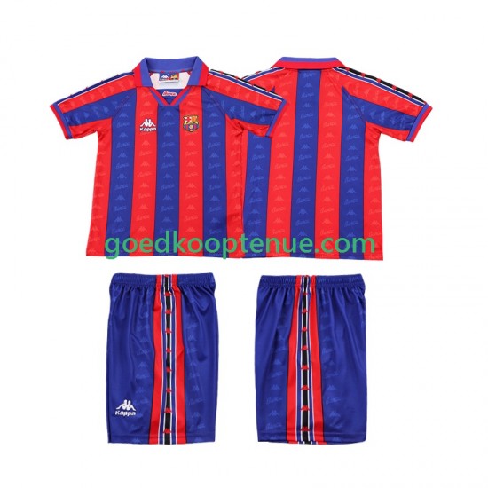 Thuis Retro Tenue van FC Barcelona 1996 1997 Kind 2-13 jaar Korte Mouw Thuis Retro Tenue van FC Barcelona 1996 1997 Kind 2-13 jaar Korte Mouw