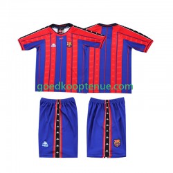 Thuis Retro Tenue van FC Barcelona 1997 Kind 2-13 jaar 1998 Korte Mouw