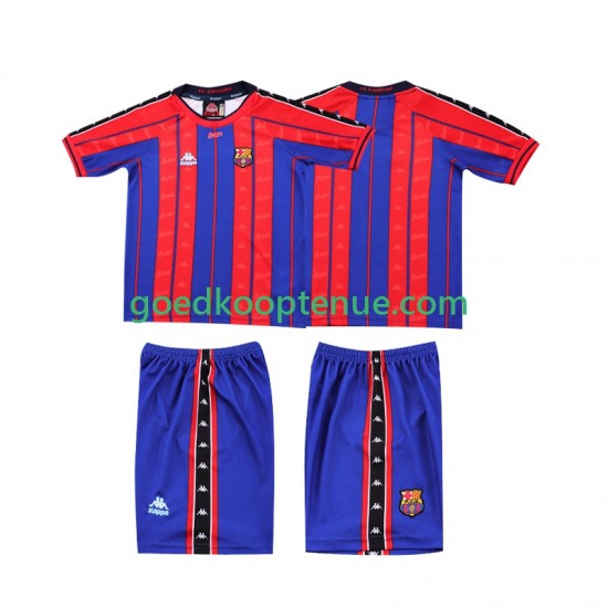 Thuis Retro Tenue van FC Barcelona 1997 Kind 2-13 jaar 1998 Korte Mouw Thuis Retro Tenue van FC Barcelona 1997 Kind 2-13 jaar 1998 Korte Mouw