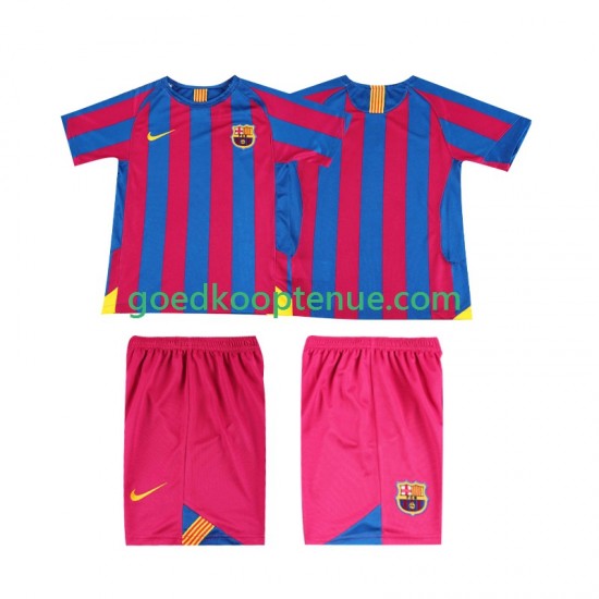 Thuis Retro Tenue van FC Barcelona 2005 Kind 2-13 jaar 2006 Korte Mouw Thuis Retro Tenue van FC Barcelona 2005 Kind 2-13 jaar 2006 Korte Mouw