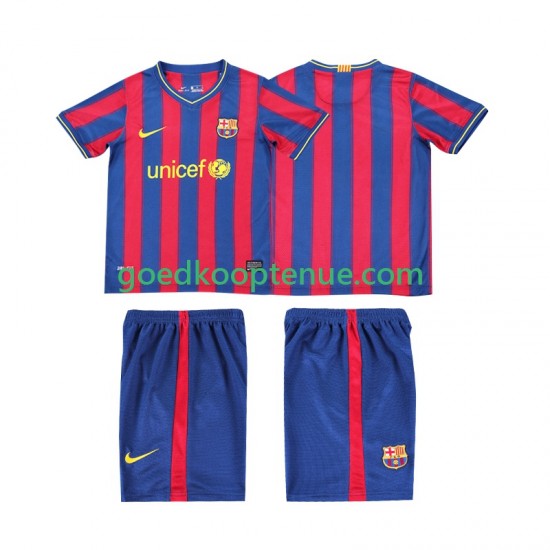Thuis Retro Tenue van FC Barcelona 2009 Kind 2-13 jaar 2010 Korte Mouw Thuis Retro Tenue van FC Barcelona 2009 Kind 2-13 jaar 2010 Korte Mouw