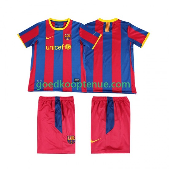 Thuis Retro Tenue van FC Barcelona Kind 2-13 jaar 2011 2010 Korte Mouw Thuis Retro Tenue van FC Barcelona Kind 2-13 jaar 2011 2010 Korte Mouw
